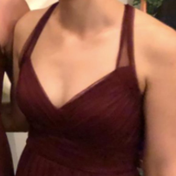 Levkoff Bridesmaid Dress Floor length, Like New - Picture 2 of 5